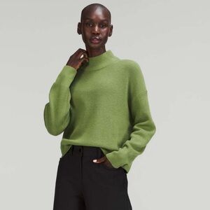 lululemon athletica Green Turtleneck Sweater